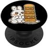 bunny burger cute animal burger tower ka Cartone animato Bunny Burger Tower PopSockets PopGrip Adesivo