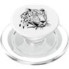 africa lion elephant rhinoceros buffalo Leopardo Safari Big Five of Africa PopSockets PopGrip per MagSafe
