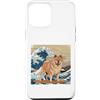 Chow Chow Puppy Lover PS Custodia per iPhone 12 Pro Max Chow Chow giapponese Kanagawa Wave Surf amante dei cani