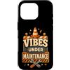 Jimbeels Custodia per iPhone 16 Pro Umorismo umore manutenzione