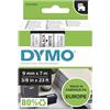 DYMO NASTRO D1 9MMX7M NERO/BIANCO