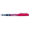 PILOT Lot de 12 stylo feutre V Sign Pen, rouge
