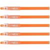 PILOT Set di 5 penne roller FRIXION Ball Sticks 07 punta media, colore: Arancione