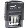 Trodat 4820 Data stampata, variante ISO 4 mm (nero) (la confezione può variare)
