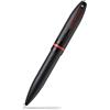 Sheaffer Icon - Penna a sfera, colore nero satinato con accessori in PVD nero lucido