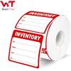 Well Tile 600 etichette adesive per inventario, 5,1 x 5,1 cm, per controllo dell'inventario, codifica a colori, etichette per contrassegnare, organizzare, annotare gli articoli dell'inventario