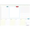 calendari.it Planner sottomano block notes 50 fogli (A3-42x30 cm) planning settimanale per appunti casa lavoro ufficio