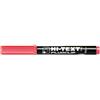 Hi-Text 7000 Fluoclip Confezione 12 Evidenziatori Colore Rosa