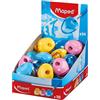 Maped Temperamatite 1 Foro I-Gloo, Temperamatite Portatile, Plastica, Turchese