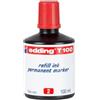 Edding - Inchiostro di ricarica T 100, 100 ml, rosso