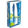 Newell Brands Papermate Flexgrip Ultra - Clip penna a sfera retrattile Medium Blu 12 pezzi (Clip penna a sfera retrattile, 1 mm), Blu, Medium, in metallo