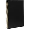 GRIRIW Registro Scorte Orizzontale Copertina PP Quaderno a Righe per Controllo Spese e Pianificazione Budget Uso Aziendale Ufficio e Magazzino Design Elegante