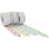 Agendepoint.it 3 rotoli da 2000 tickets per eliminacode - coda di rondine - alfa numerate (VERDE 3 PEZZI)