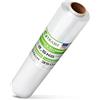 V1 Trade Rotolo di pellicola elastica trasparente, pellicola avvolgente, pellicola elastica manuale 350 m/50 cm, materiale da imballaggio, pellicola per imballaggio su rotolo, pellicola per mobili