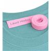 Haberdashery Online Rotolo Nastro Tessuto 3m x 1cm, Etichetta Termoadesiva Personalizzabile per Biancheria, Cotone, Adatto a Scuola e Asilo - Rosa, 300x1 cm