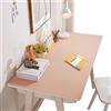 CIEEIN CIEHT PU Sottomano per Scrivania Tappetino da tavolo Tovaglia Impermeabile e facile da pulire Rosa Spessore 2mm 30 * 60cm