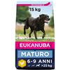 EUKANUBA Cibo per cani con pollo fresco per razze di taglia grande, alimento secco premium per cani maturo, 15 kg