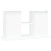 vidaXL Supporto per Acquario 101x41x58 cm in Legno Multistrato Bianco