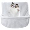 Tuxxjzm Cuccia per gatti con termosifone, amaca per gatti, accogliente e calda, con mensola per gatti, calda e accogliente, per cani e gatti, mantiene l'animale al caldo
