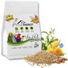 Generico ESTRUSI 8mm per Pappagalli DI MEDIA E GRANDE TAGLIA, Semi Maturi, Erbe, Foglie, Radici, Corteccia, 900g, Alta Digeribilità, Piumaggio Brillante, Vitamine, Minerali