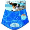 ALL FOR PAWS Involucri di raffreddamento per cani, Bandane per cani di ghiaccio, Bandana per cani di raffreddamento per cani, collare per cani blu Chill Out Collare per cani Collare per gatti,