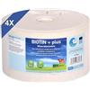 imima Lecca minerali Cavallo BIOTIN + Plus Set di leccate di sale 4 x 3 kg - Lecca sale per cavalli, pecore, capre e selvaggina - Pietra minerale per leccare il sale