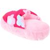 CATIEBYE Giocattolo per Cani Cuccioli a Forma di Scarpa in Peluche Rosa Funzione Squeaky per Pulizia Denti e Masticazione Interattiva, per Gioco Domestico