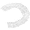 Generic Set di 100 sacchetti monouso universali in plastica per gabbie per conigli, criceti, cincillà, furetto, riccio, porcellini d'India, piccoli animali, lettiera, tappetini usa e getta, trasparenti e