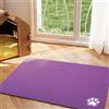 Mateju Tappetino Cibo Cane, Tappetino Ciotola per Cani e Gatti, Multicolore Lettiera Gatto Antiscivolo per l'alimentazione degli Animali domestici (Viola,40x50cm)