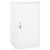 vidaXL Armadio Porta Sella Bianco 53x53x105 cm in Acciaio