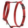 Rogz Pettorina regolabile riflettente H per cani extra larghe; collare e guinzaglio abbinati disponibili, rosso