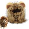 Arrovarp Criniera di leone per gatti - Costume da leone Cat Leone Criniera parrucca, Vestiti per gatti Adorabili Costume da criniera di leone, Costume per animali domestici Parrucca con orecchie, per