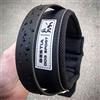 Bestia Dog Sport Collare per Cani con Maniglia - maniglia di controllo integrata, imbottito, fettuccia spalmata TPU impermeabile, largo 5 cm, per K9, addestramento e razze grandi (Tutto Nero, L)