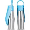 Generico Borraccia per cani da passeggio per, borraccia termica per, borraccia per in acciaio inox 304 per portatile e gatti