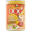 napz 24 Lattine Special Dog Monge 400g Patè Gusti Vari con 80 Strappi NutriPoop Omaggio (Coniglio e Pollo)
