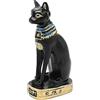 Kocris Casa Bastet Acquario Antico Egitto Serbatoio di Pesci Decorazioni Dea Gatto Scultura Figurine Statua Rettile Tartaruga Lucertola Ragno