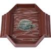 Generico Piccola Piscina da Bagno per Rettili - 14.9x14.5x2cm Ciotola per Acqua Tartarughe con Rampa | Bacino da Bagno per Rettili Decorativi | Vaschetta per Acqua per Tartaruga, Serpente