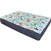 Baldiflex - Cuccioletti, Materassino Cuccia Letto Cuscino Morbida per Cane e Gatto Bubu h 5 cm, 80x50cm