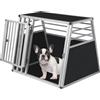 EUGAD Trasportino Cane Auto, Trasportino Cani Media in Alluminio