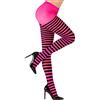 W WIDMANN MILANO Party Fashion - Collant da donna con motivo a righe, collant 70 DEN, accessorio per Halloween e Carnevale