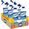 QUASAR PULITO STELLARE Quasar - Bagno Anticalcare - Igienizzante, Profumante e Protettivo - 6 Flaconi da 750 ml