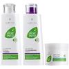 L R LR ALOE VIA Aloe Vera - Set per la cura del viso (acqua per il viso, latte detergente e crema per la pelle)