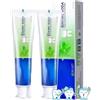 Aicoyiu Dentifricio al bicarbonato di sodio, dentifricio sbiancante alla menta piperita, dentifricio naturale di bicarbonato di sodio, sbiancamento efficace dei denti, 185 g