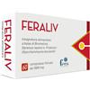 Fera Pharma Feraliv 60 - Integratore Alimentare per la Prostata a base di Serenoa Repens, Bromelina e Probiotici, 60 Compresse