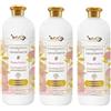 Generico Set di 3 Ammorbidenti Concentrati Profumanti per il Bucato, Fragranza Rosa e Peonia