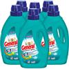 General 6x detersivo liquido General Freschezza+Igiene 5in1 per Lavatrice 28 Lavaggi - 6 Flaconi da 1,26L ciascuno