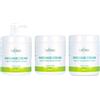 ITALFISIO Crema Corpo per Massaggio - Idratante Crema Professionale per Fisioterapia, Uso Sportivo ed Estetico - Lenisce e Ammorbidisce la Pelle - Ideale per Pelli Delicate - 3x1000ml