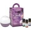 Neavita Diffusore a Ultrasuoni Nux Home Garden + 3 Oli Essenziali Bio Kit completo di aromaterapia bio, per il benessere emotivo, mentale e fisico