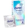 Durex Invisible Preservativi Ultra Sottili (3 Confezioni, 18 pezzi)
