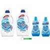 Beni Culinari Paglieri Mon Amour Blu Mare Pacchetto Test Detersivo - Ammorbidente - 4 Articoli della stessa Fragranza + Beni Culinari Portachiavi Gratis